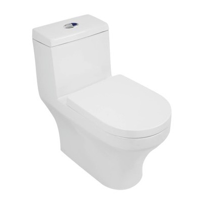 WC FUSSION EL ONE PIECE SOFT CLOSE BLANCO  | Prosein